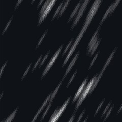 Poster - Monochrome printing raster. Abstract vector halftone background. Black and white texture of dots.