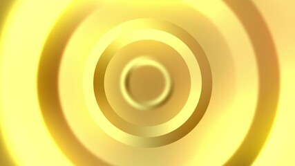 Gold Background Animated shape Abstract element for motion graphic, on background seamless loop Animation on background 4K