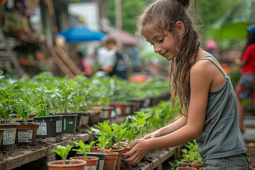 Local Garden Gathering Teaching People to Cultivate Their Own Produce, Promoting Health, Wellness, and Food Sustainability