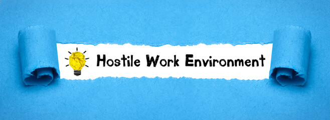 Canvas Print - Hostile Work Environment	