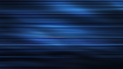 Poster - A dark blue background with thin, horizontal lines of varying shades of blue, creating a sleek and modern look. This background is perfect for adding a touch of sophistication to tech-related themes