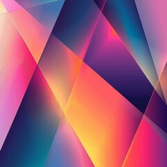 Wall Mural - geometric_Abstract_gradient_background