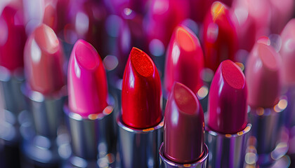 Background of lipsticks