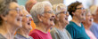 © ItziesDesign - A group of seniors participating in a dance class, smiling and enjoying themselves