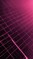 Poster - pink satellite communication grid concept technology abstract background with copy space