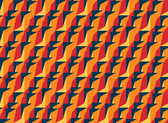 Wall Mural - Geometric Coloured Colourful Background Design Vector. Colourful seamless arch pattern design vector. Modernist Wallapaper Vector.