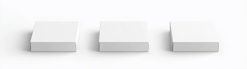 Poster - A transparent PNG image of an empty product packaging box isolated on a white background