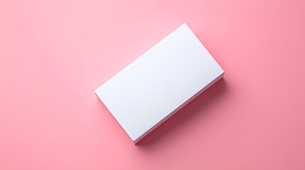 Poster - Floating credit card mockup with rounded corners on a neutral background. Intended for use as a design template.