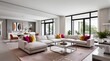 © ridhalex - Interior design of a contemporary living room