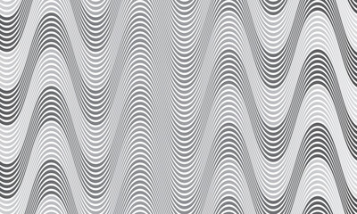 Wall Mural - simple abstract grey ash color geometric smooth zig zag pattern a gray background with a pattern of circles and lines