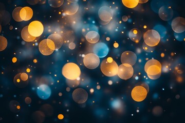 Aufkleber - Stunning abstract magic Christmas background with bokeh and light effects of glitter