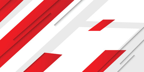Wall Mural - red white modern abstract background design