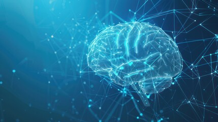 Poster - Digital Brain Network: A Glowing Representation of Neural Connections