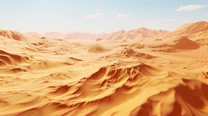 Wall Mural - Scenic desert sand backdrop