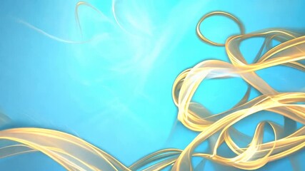 Poster - Ethereal abstract bokeh with swirling smoke,