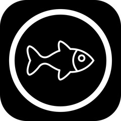 Sticker - Fish Icon Design