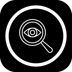 Sticker - Observe Icon Design