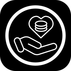 Wall Mural - Donation Icon Design