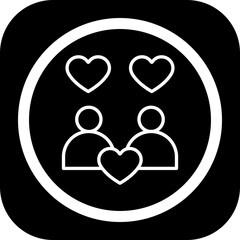 Poster - Couplegoals Icon Design