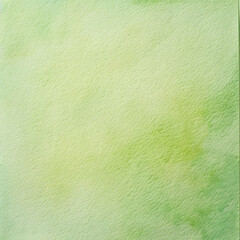 Light green watercolor paper texture background providing copy space