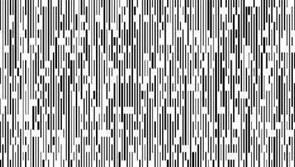 Poster - abstract line pattern with different size. black isolated on white background. vector format illustr