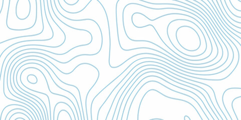 Poster - Abstract design seamless pattern with line topographic map. geographic mountain relief. retro topographic map. geographic contour map grid backdrop paper texture. terrain path isolated on background.	
