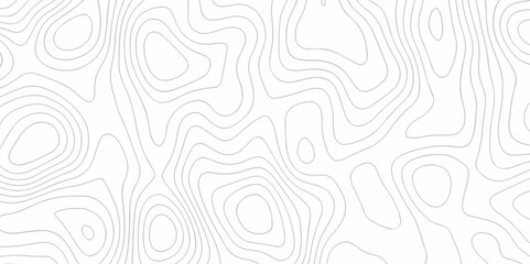 Poster - Abstract design seamless pattern with line topographic map. geographic mountain relief. retro topographic map. geographic contour map grid backdrop paper texture. terrain path isolated on background.	