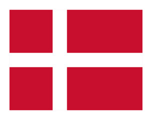 Wall Mural - Flag of Denmark