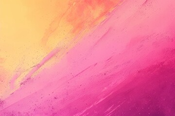 Poster - Abstract context featuring a pink noise pattern alongside a smooth gradient of orange grain design