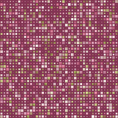 Poster - Abstract pattern. Gradiented squares in multiple colors. Muted shades of red and pink. Stunning vector illustration.