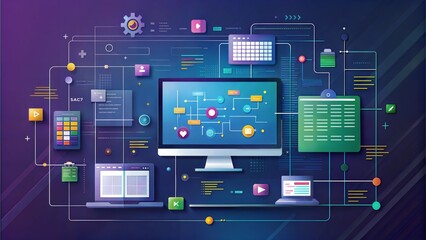 coding technology background