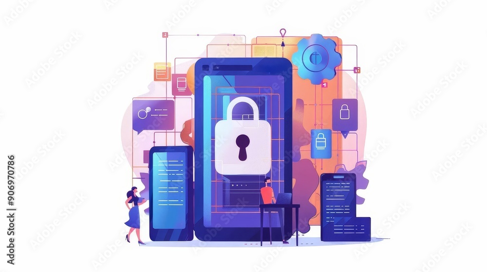Secure mobile access to company resources within a zero trust framework ...