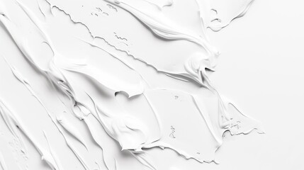 Leinwandbilder - White abstract paint background. White bright clean texture abstract background