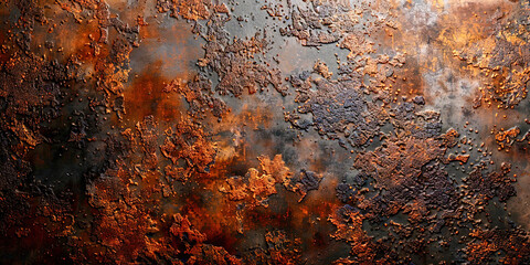 Poster - Abstract rusty wall background
