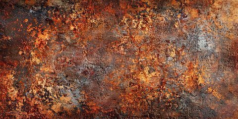 Poster - Abstract rusty wall background