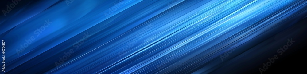 Stylized Blue Linear Gradient PNG with a Clean Background for Versatile ...