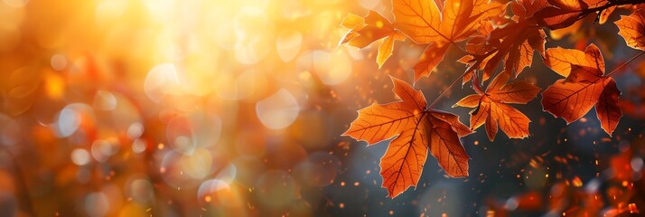 Canvas Print - a close up of a tree with leaves on it's branches