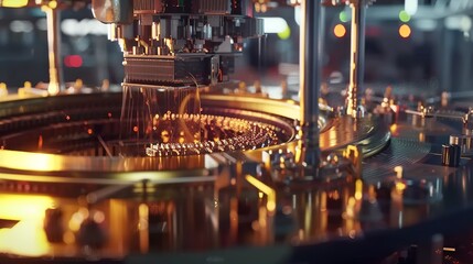 Poster - Advanced Manufacturing Process of Integrated Circuits in a High-Tech Factory During Daytime Operations