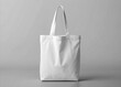© DigitalArt Max - Stylish isolated white tote bag with blank interior and exterior surfaces, perfect for branding and design showcasing, created with cutting-edge AI technology.