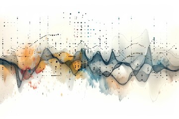 Aufkleber - a city with lots of lights and buildings, Scatter plots mapping out correlations between variables