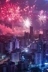 Wall Mural - Feast of sovereignty: Panama's Independence Day, important national event that unites citizens in honouring country's freedom, cultural heritage, marking historic path to independence