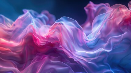 Aufkleber - A close-up view of a pink and blue background, ideal for graphic design or digital art projects