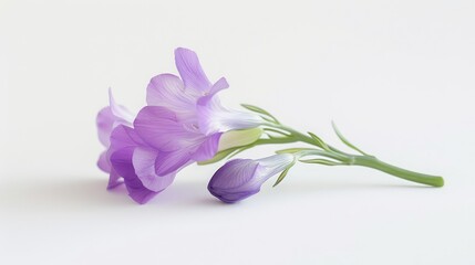 Sticker - purple crocus flowers