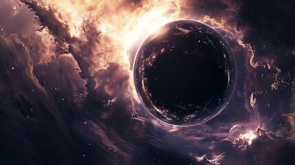 Wall Mural - surreal infinity time spiral in space, antique old clock abstract fractal spiral 3d illustration. ti