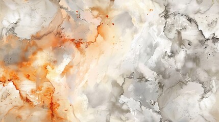 Canvas Print - Elegant marble texture with natural patterns