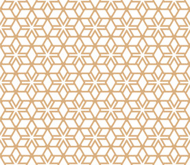 Sticker - Seamless geometric abstract pattern with a modern style