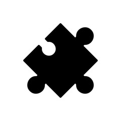 Sticker - puzzle piece as a learning module