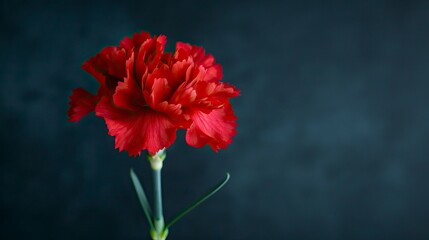 Wall Mural - Red Carnation Flower 