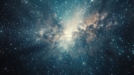 star field in deep space many light years far from the earth.