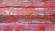 © TheWaterMeloonProjec - Rustic Wood Board with Red Pink Paint Design for Copy Space Top View Photo